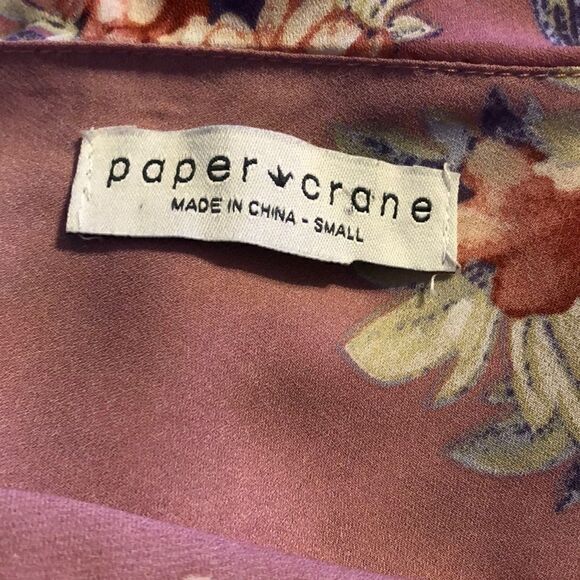Paper Crane | One Shoulder Floral Top - Picture 5 of 8